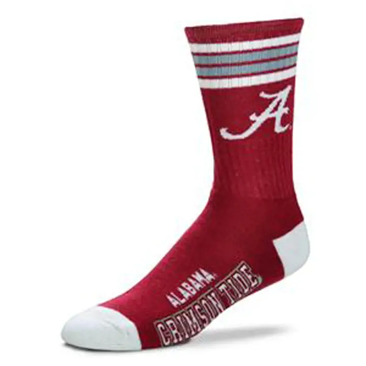 Jeune 4 rayures Deuce Crew Alabama Crimson Tide crim