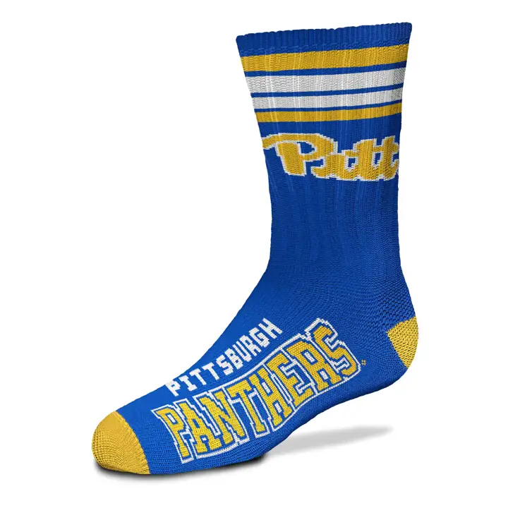 YTH 4 Stripe Deuce Crew Pittsburgh Panthers marine