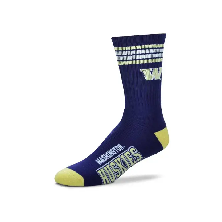 YTH 4 rayures Deuce Crew Washington Huskies pur