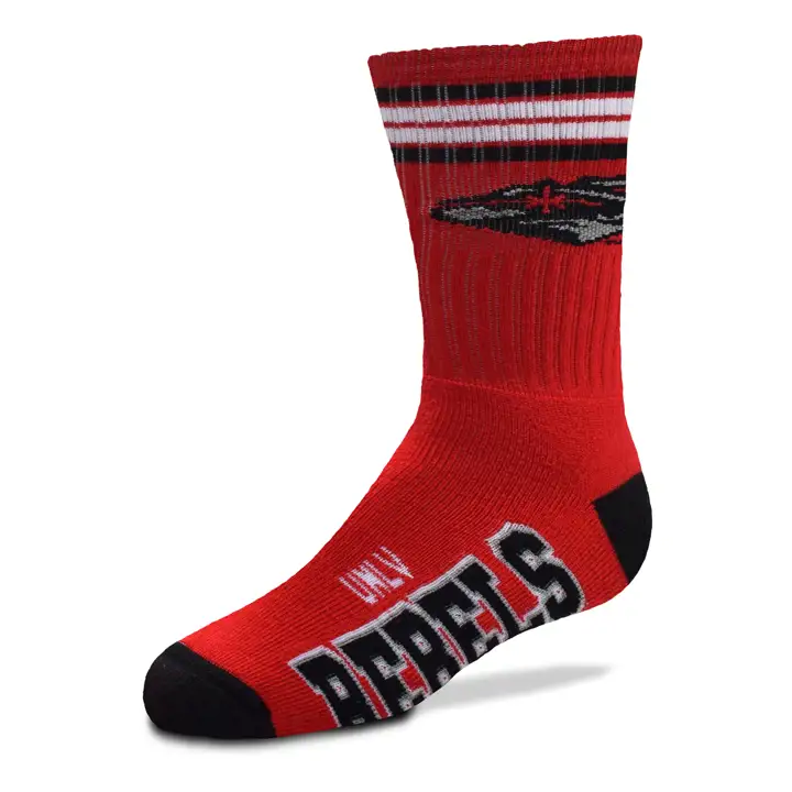 YTH 4 Stripe Deuce Crew UNLV Runnin Rebels rouge