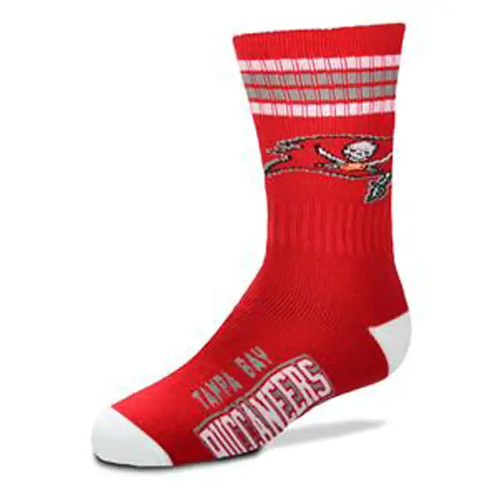 YTH 4 Stripes Deuce Crew Tampa Bay Buccaneers rouge