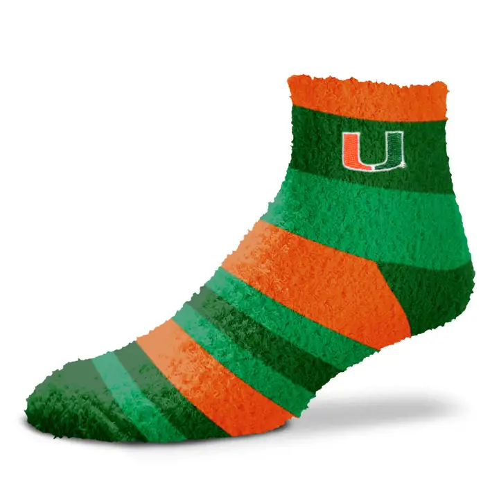 FBF NCAA Rainbow Sleepsoft Miami Hurricanes vert