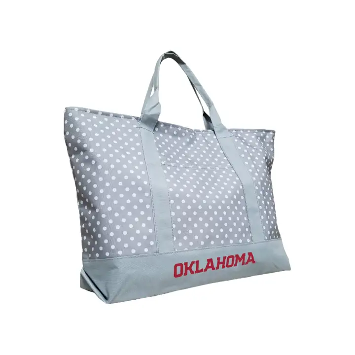 Cabas Ikat Oklahoma blc/rouge