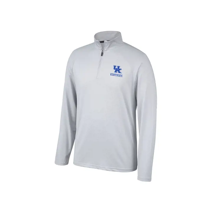 Kentucky Wildcats NCAA Lowry Microstripe 1/4 Zip 19 lgry