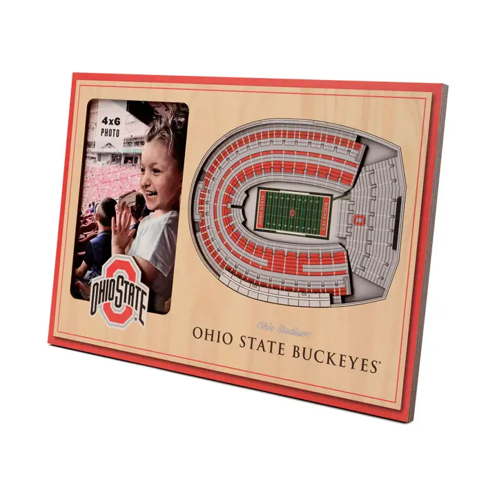 Cadre photo 3D StadiumViews de l'Ohio State