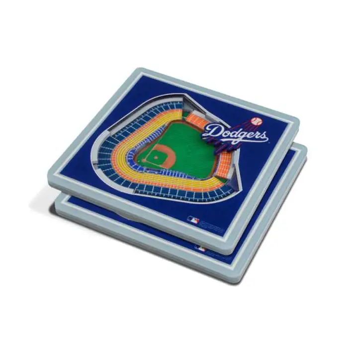 Sous-verre Dodgers 3D StadiumViews Ass