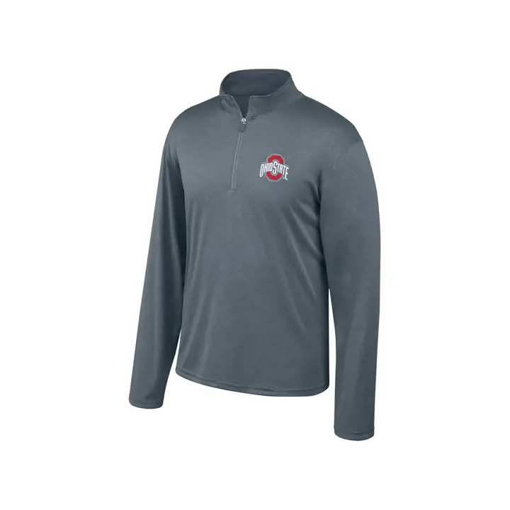 Ohio State Buckeyes NCAA Turbine 1/4 Zip 19 Charcoal