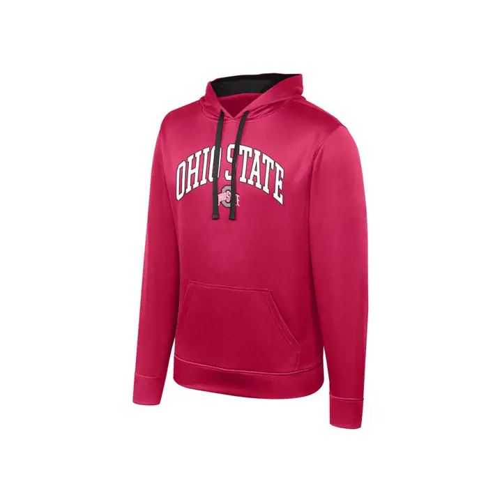 Sweat à capuche en polyester avec turbine NCAA Ohio State Buckeyes 19 R