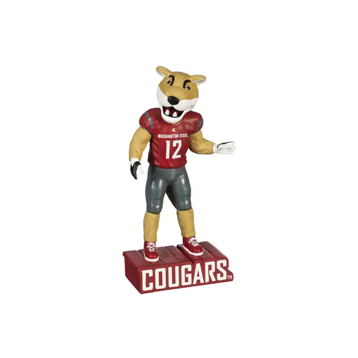 Statue de la mascotte des Cougars de l'État de Washington