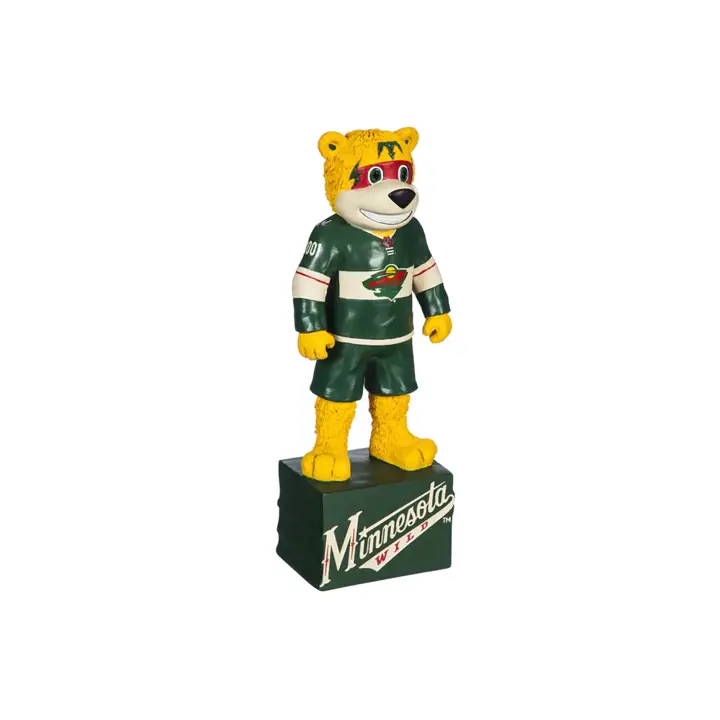 STATUE DE LA MASCOTTE DU WILD DU MINNESOTA