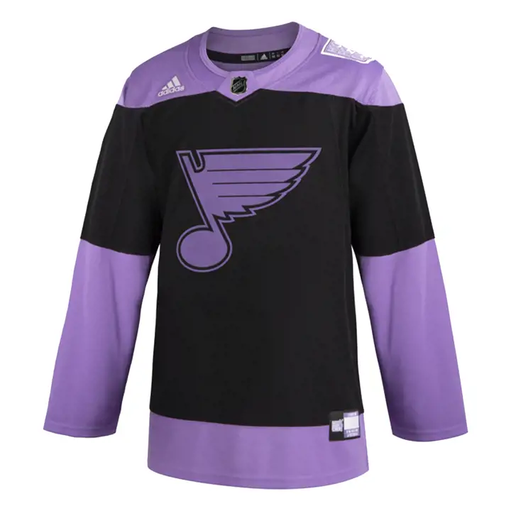 Maillot St. Louis Blues NHL Authentic Pro HFC pur
