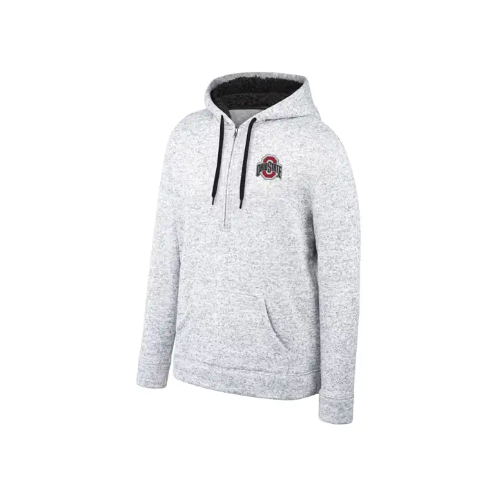 Sweat-shirt à capuche Ohio State Buckeyes NCAA Timberline 1/2 zip