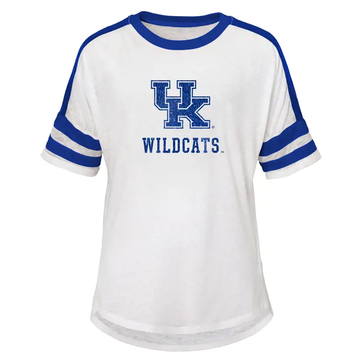 T-shirt Fille Kentucky Wildcats NCAA Esprit d'équipe 19 bnc/rbl