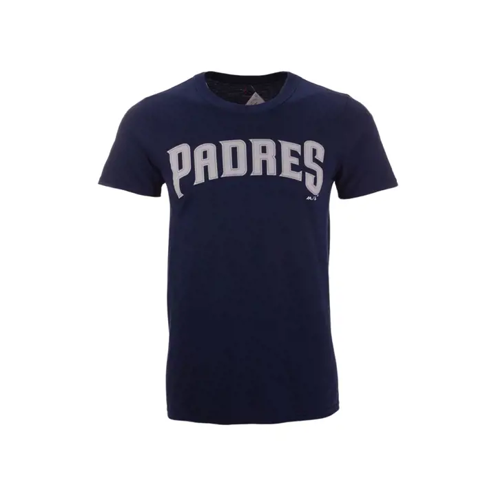 T-shirt officiel de joueur des Padres MLB Fernando Tatis Jr. bleu marine