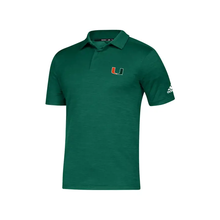 Polo Vert 19 Miami Hurricanes NCAA Jour de Match