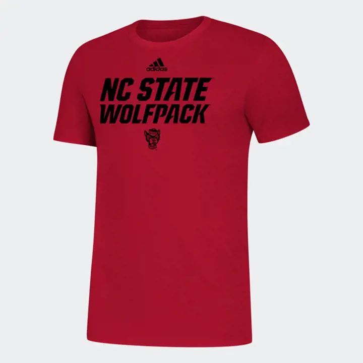 T-shirt superposé N.C. State Wolfpack NCAA Locker 19 Rouge