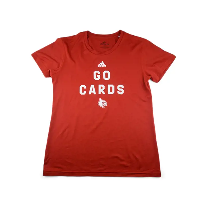 T-shirt à slogan Louisville Cardinals NCAA – Casier – Rouge 19
