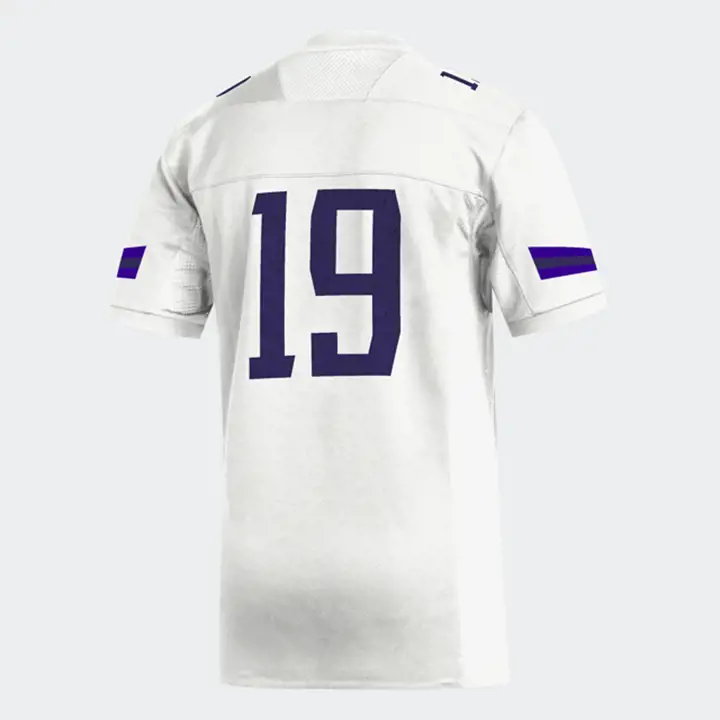 Maillot de football réplique des Washington Huskies NCAA 19 pur