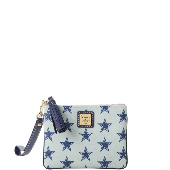 Dragonne Saffiano Dallas Cowboys Stade bleu marine