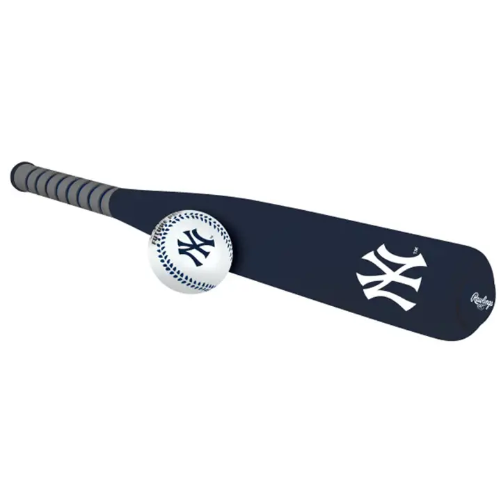 Ensemble Batte et Balle en Mousse New York Yankees marine