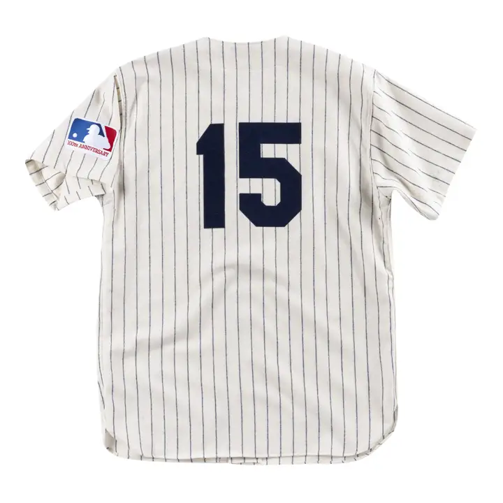 Maillot en laine authentique M&N des New York Yankees MLB Thurman Munson
