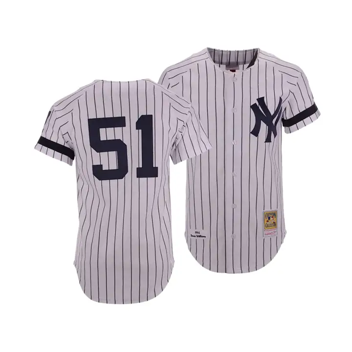 Maillot Authentique Cooperstown Bernie des Yankees de New York MLB M&N