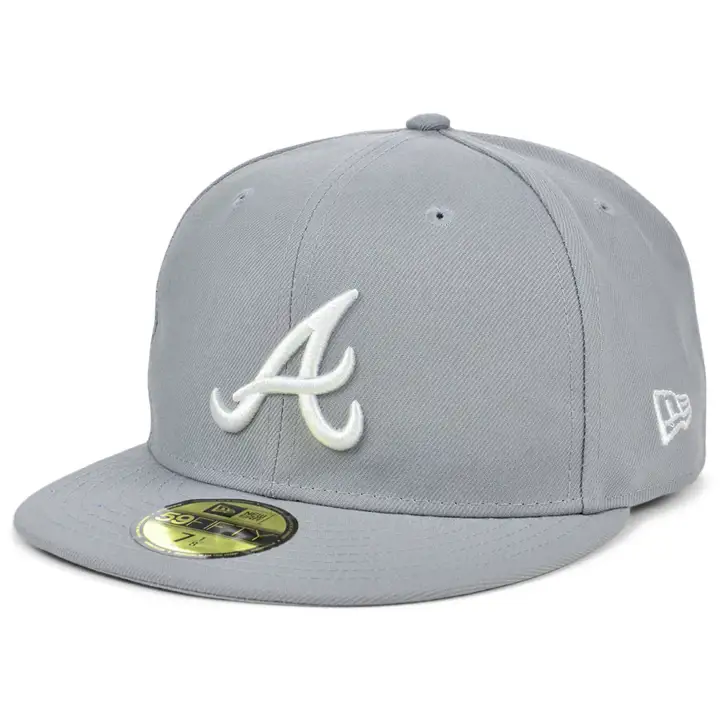 ATLANTA BRAVES MLB Réédition 59FIFTY GRY
