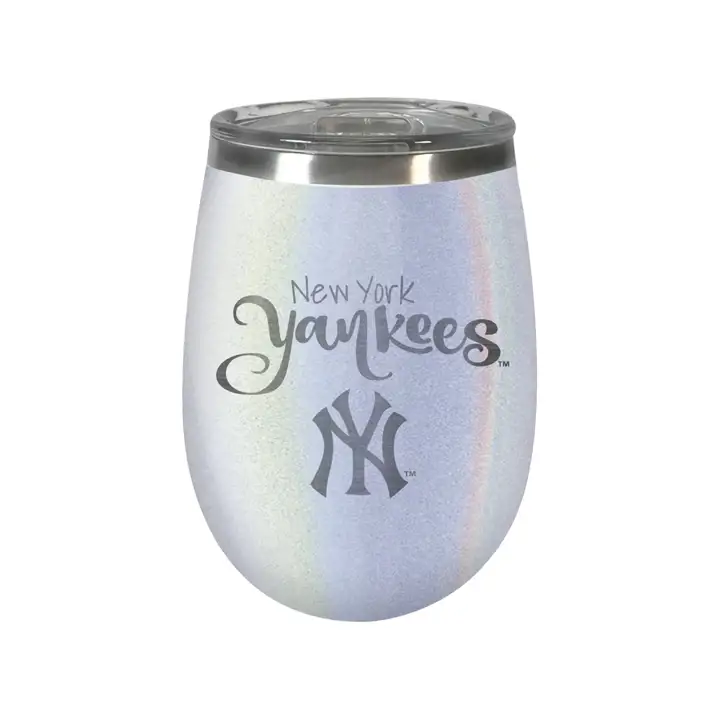Gobelet à vin 10 oz New York Yankees, blanc