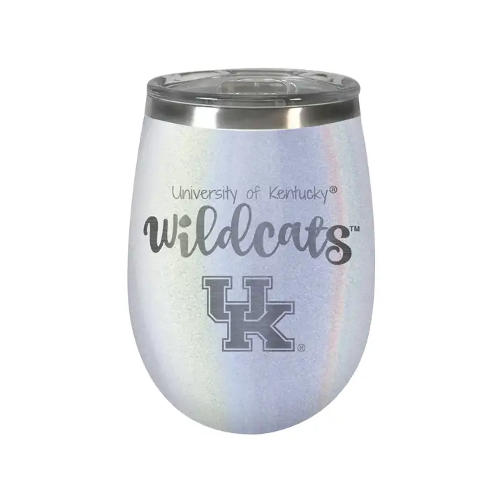 Gobelet à vin Kentucky Wildcats 10 oz blanc