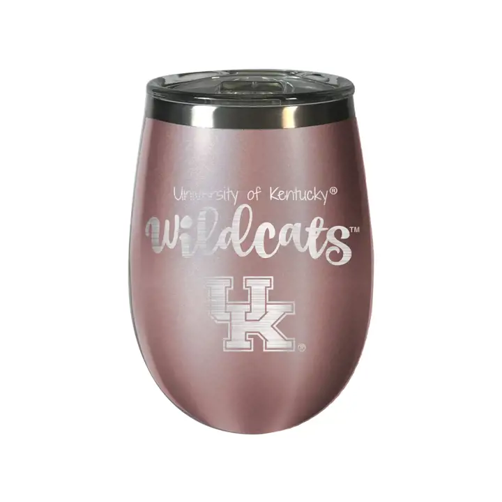 Gobelet à vin Kentucky Wildcats 295ml Rose