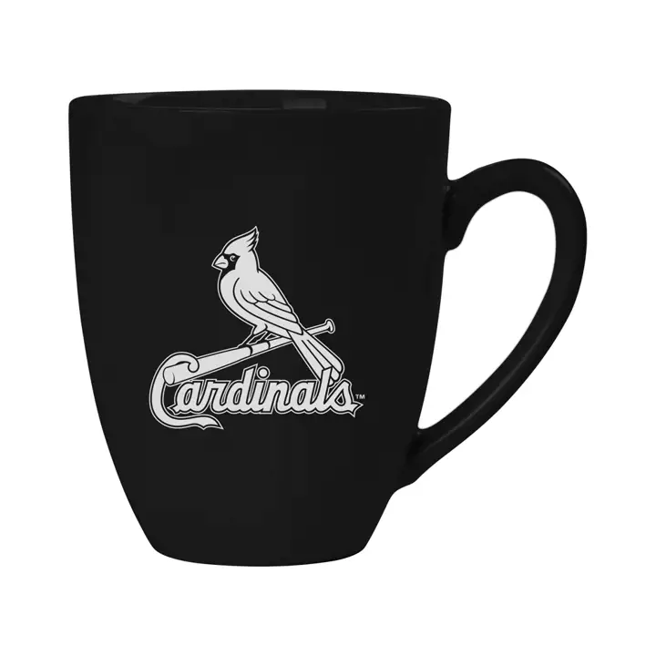 Tasse bistro en céramique noire 44 cl St. Louis Cardinals