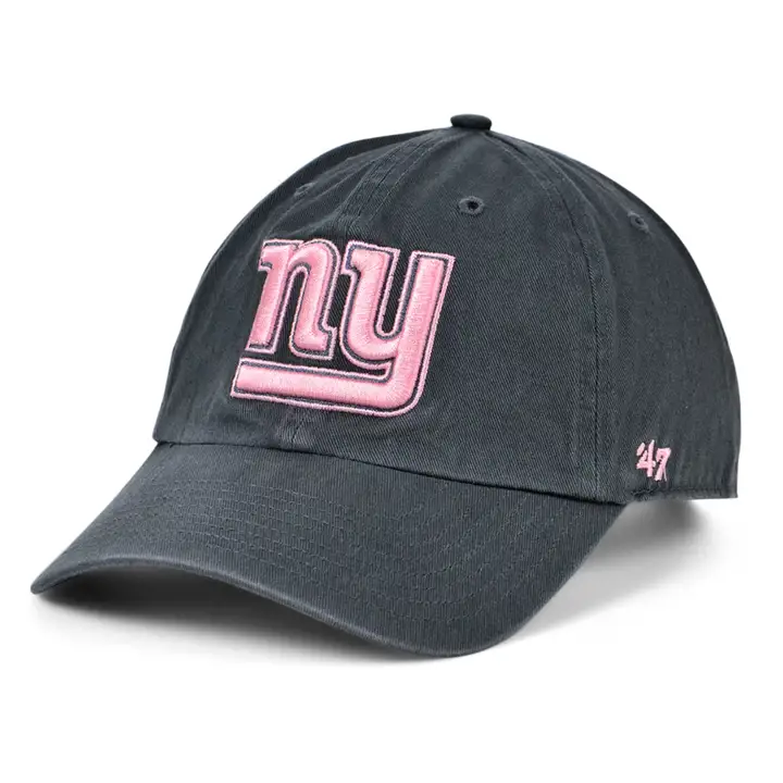 New York Giants NFL Wmns Charcoal Clean Up CHARBON
