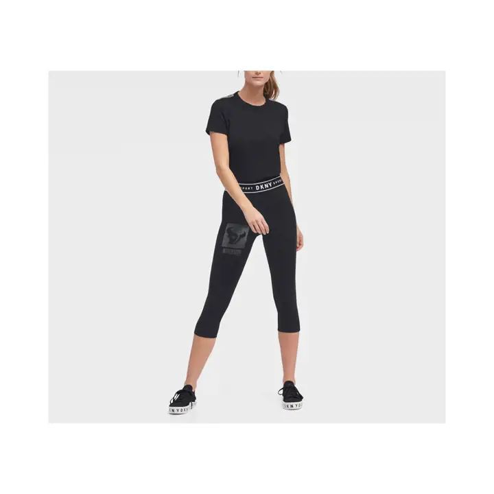 Legging Capri Karan pour femme Texans NFL 19 noir