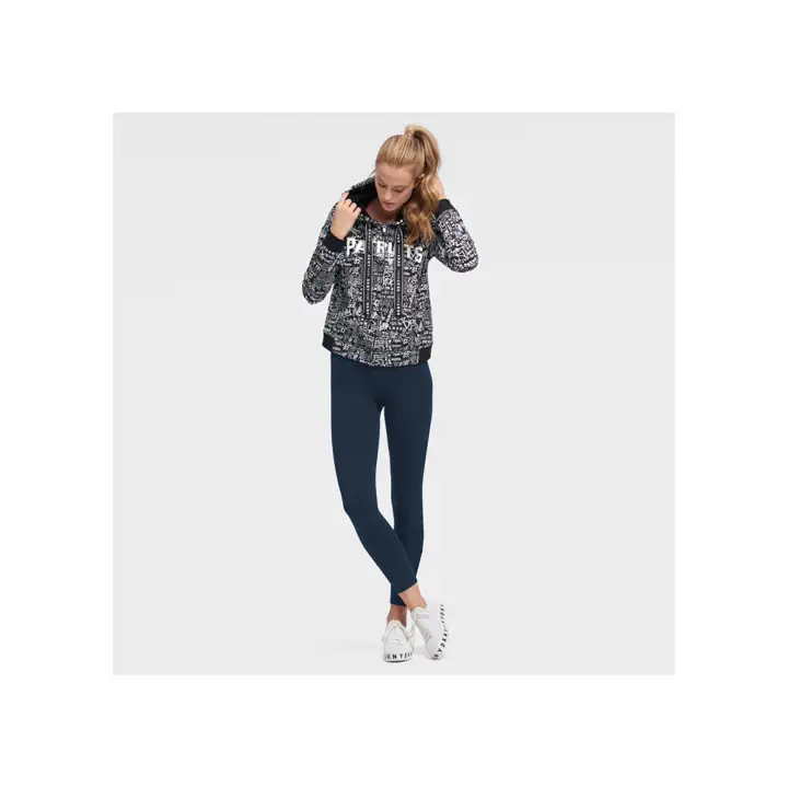 PATRIOTS NFL Sweat à capuche urbain femme 19 noir