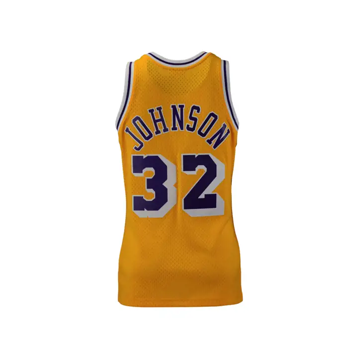 Maillot NBA Swingman M&N Lakers Magic Johnson GL
