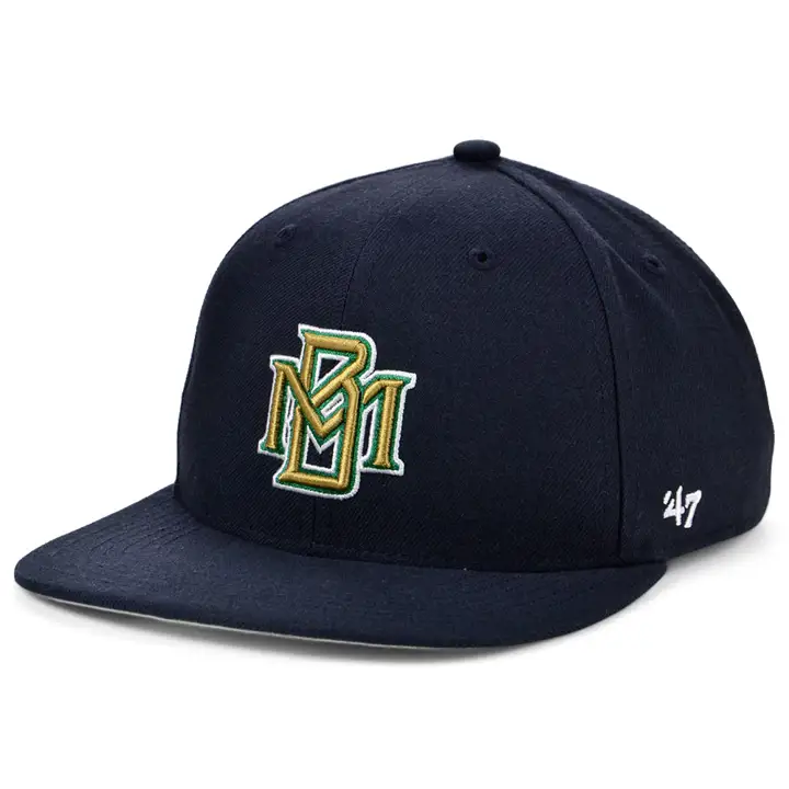 CASQUETTE SNAPBACK ENFANT MLB BASIC COOP MILWAUKEE BREWERS marine/marine