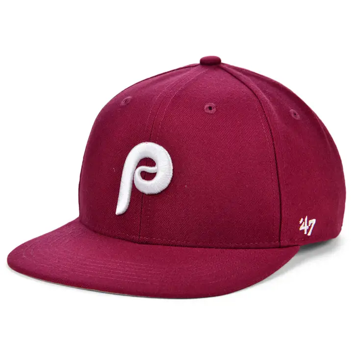 PHILADELPHIA PHILLIES MLB ENFANT CASQUETTE AJUSTABLE BASIQUE COOP rouge/rouge