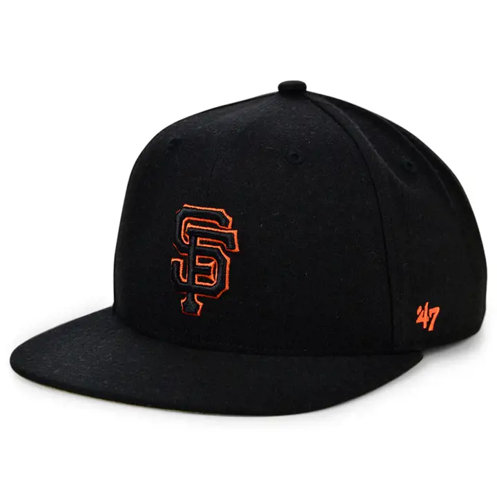 CASQUETTE SNAPBACK ENFANT MLB BASIQUE COOP SAN FRANCISCO GIANTS noir/noir