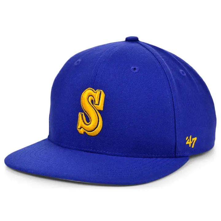 CASQUETTE SNAPBACK ENFANT MLB BASIC COOP SEATTLE MARINERS rbl/rbl