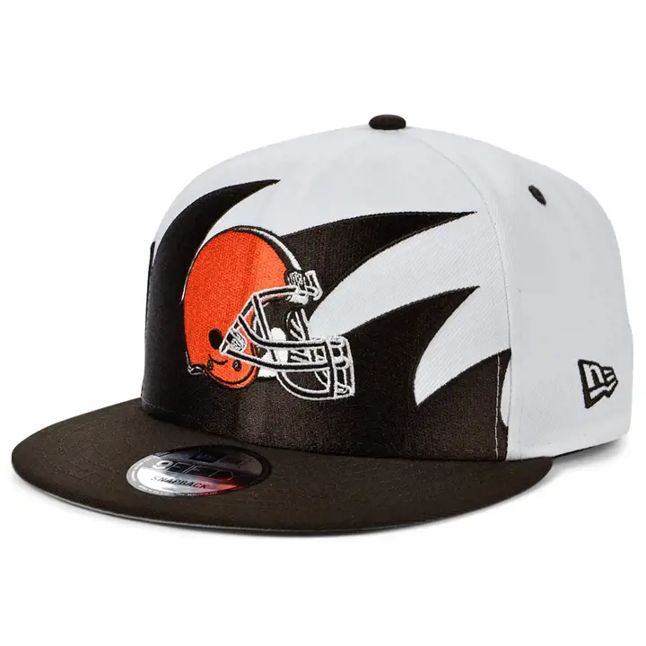 Cleveland Browns NFL Vintage Sharktooth 9FIFTY CASQUE BRN/WH