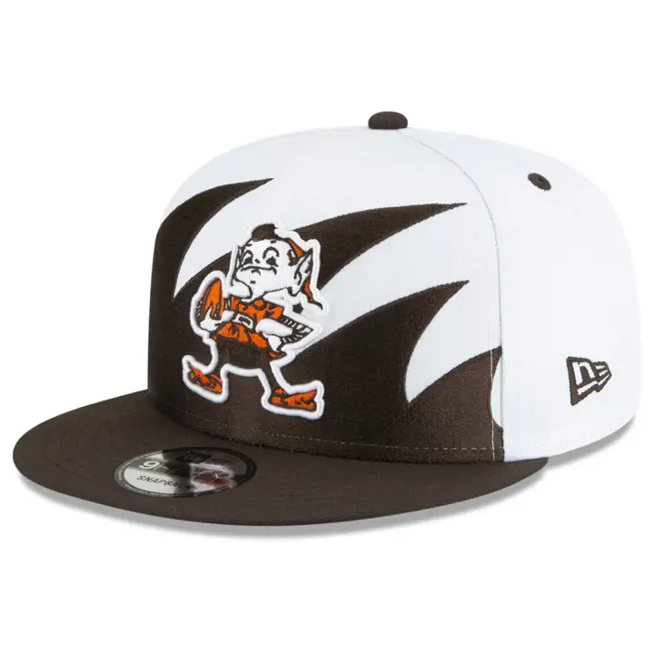 Cleveland Browns NFL Vintage Sharktooth 9FIFTY Elf BRN/WHT