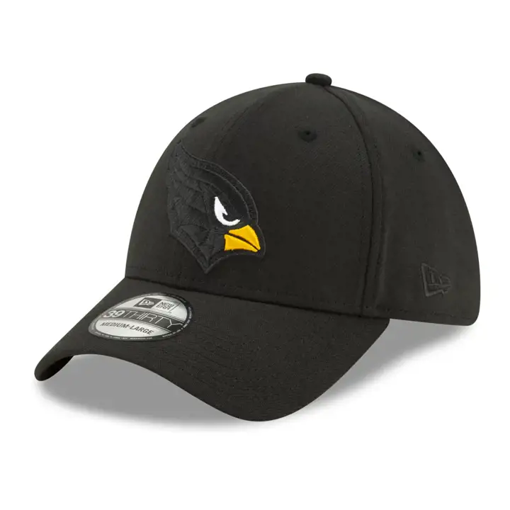 Casquette 39THIRTY Noire avec éléments du logo des Arizona Cardinals NFL 2.0