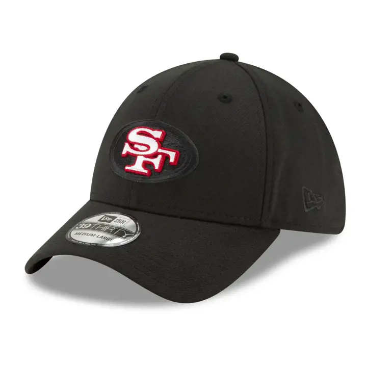 Casquette 39THIRTY NFL des 49ers de San Francisco avec logo Elements 2.0 noire