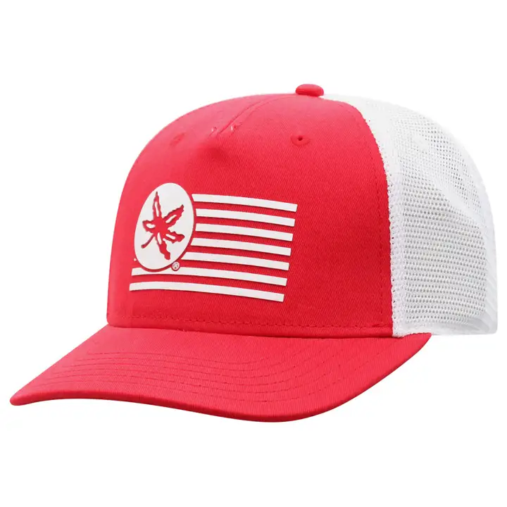 Casquette de routier Ohio State NCAA Here rouge/blanc