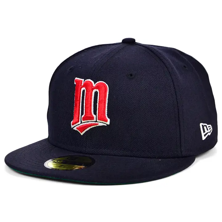 MINNESOTA TWINS MLB COOPERSTOWN 59FIFTY MARINE/MARINE