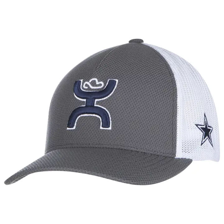 Dallas Cowboys NFL Cowb-Hooey Lazuli Flex GRIS/BLANC