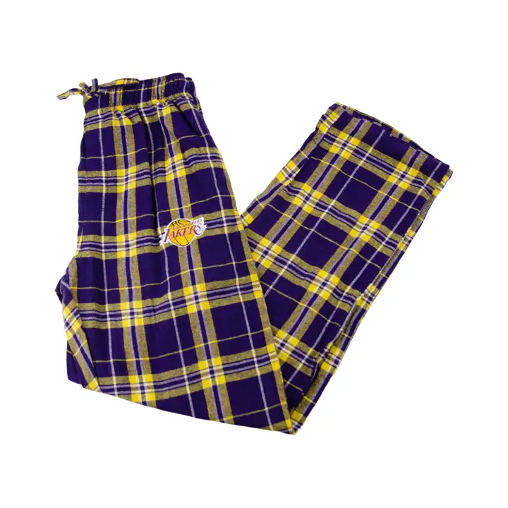 Pantalon en flanelle LAKERS NBA Hillstone 19 pur/gl