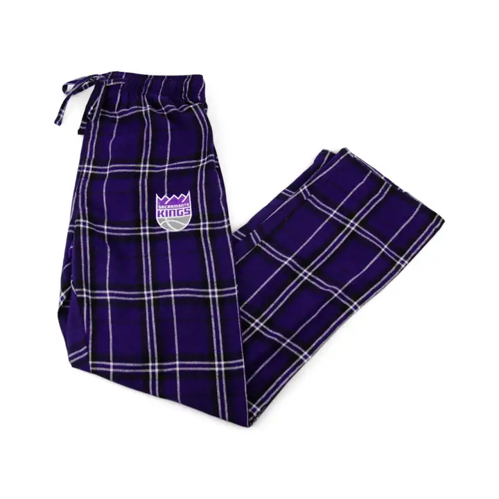 Pantalon en flanelle KINGS NBA Hillstone 19 pur/noir