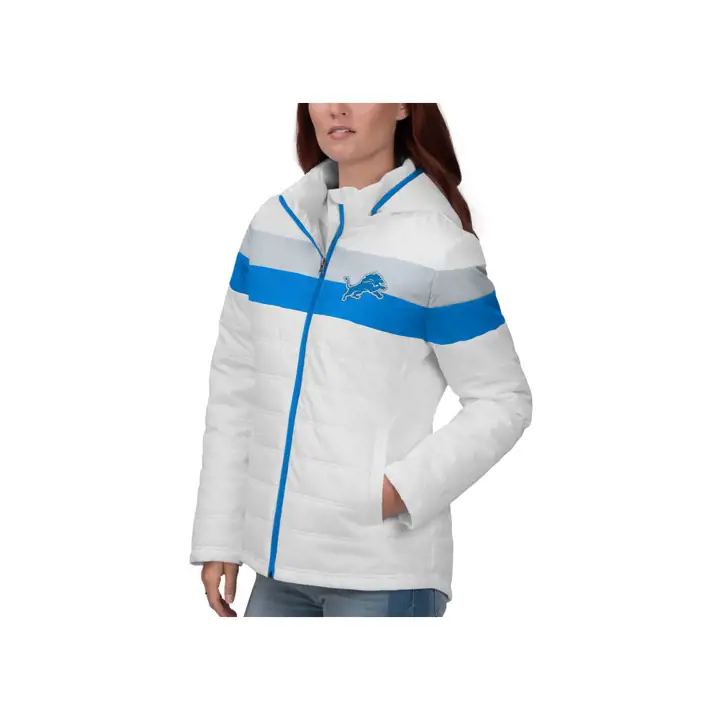 Veste femme Detroit Lions NFL Tie Breaker Polyfill 19 blanc