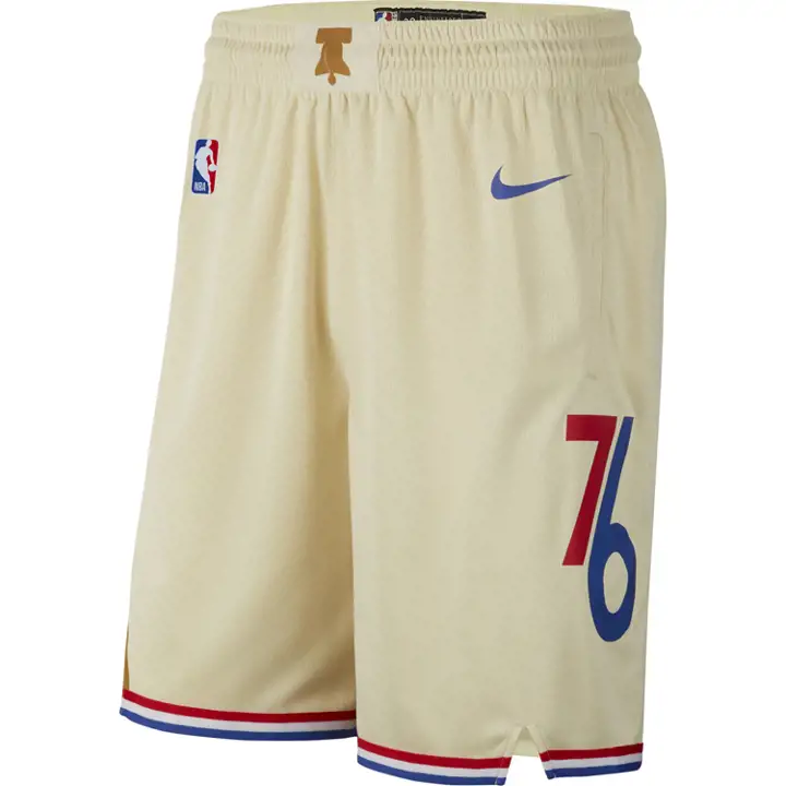 SHORT SWINGMAN NBA CITY PHILADELPHIA 76ERS 19 Crème